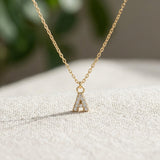 INITIAL NECKLACE WITH YOUR FAVORITE LETTER CHARM