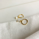 BURCU HOOPS 1,1CM - FÜNF FARBVARIANTEN