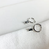 BURCU HOOPS 1,1CM - FÜNF FARBVARIANTEN