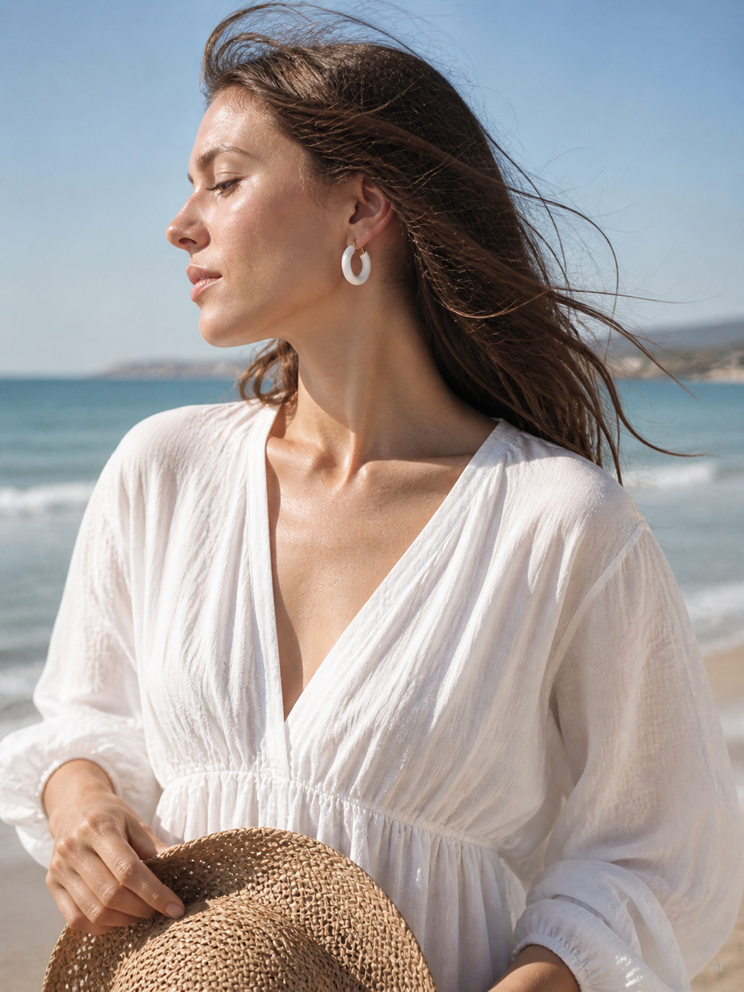 Amalfi Coast Look - The Earrings Collection (KI-generiert)