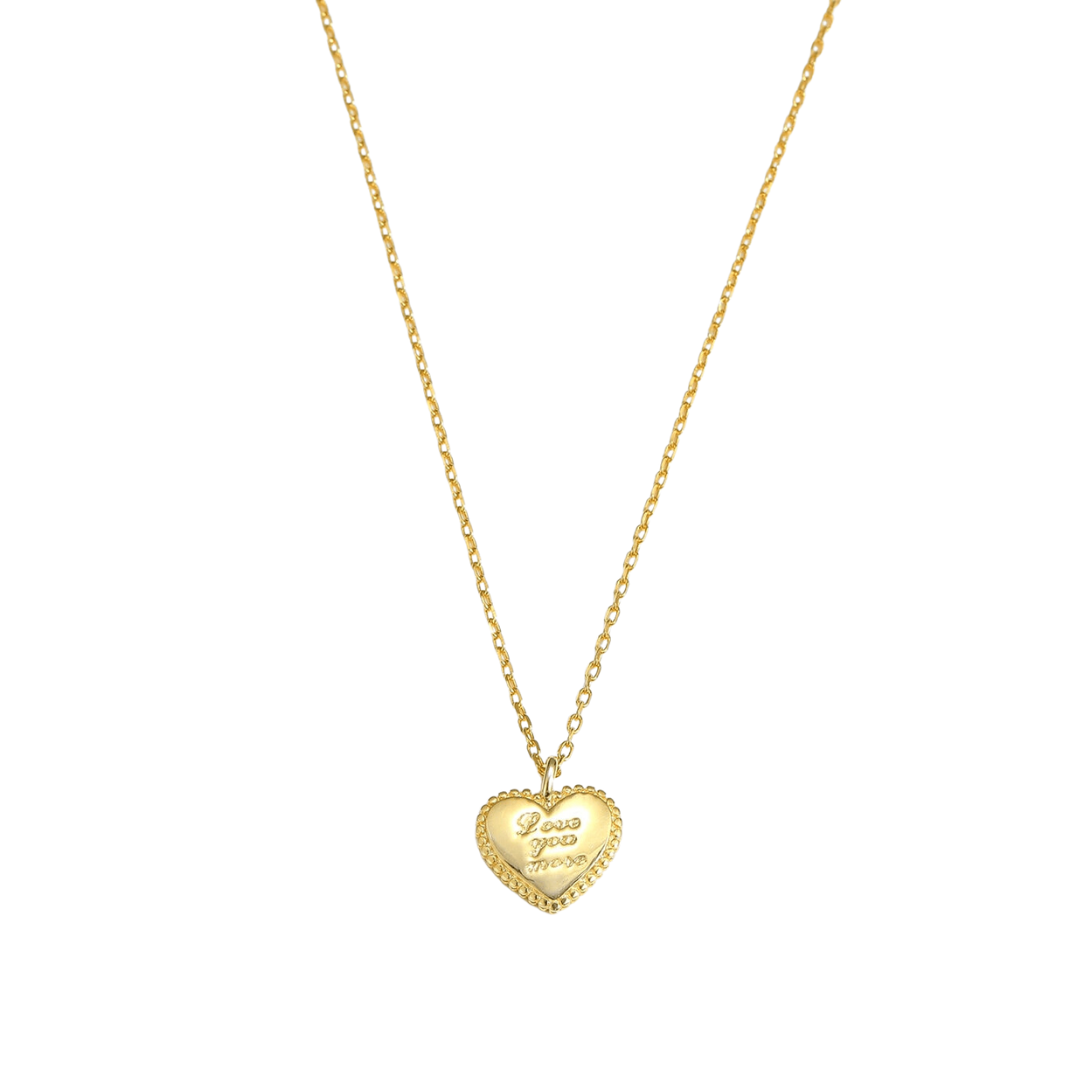 LOTSYOU★韓国★人気★lotsyou_Sunset Necklace LOVE YOU MORE NECKLACE – Love Local Jewelry