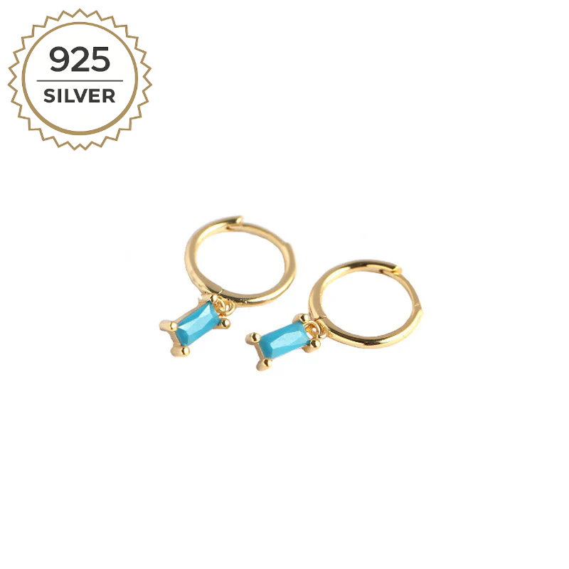 Badged - BURCU HOOPS 1,1CM - MULTIPLE COLORS
