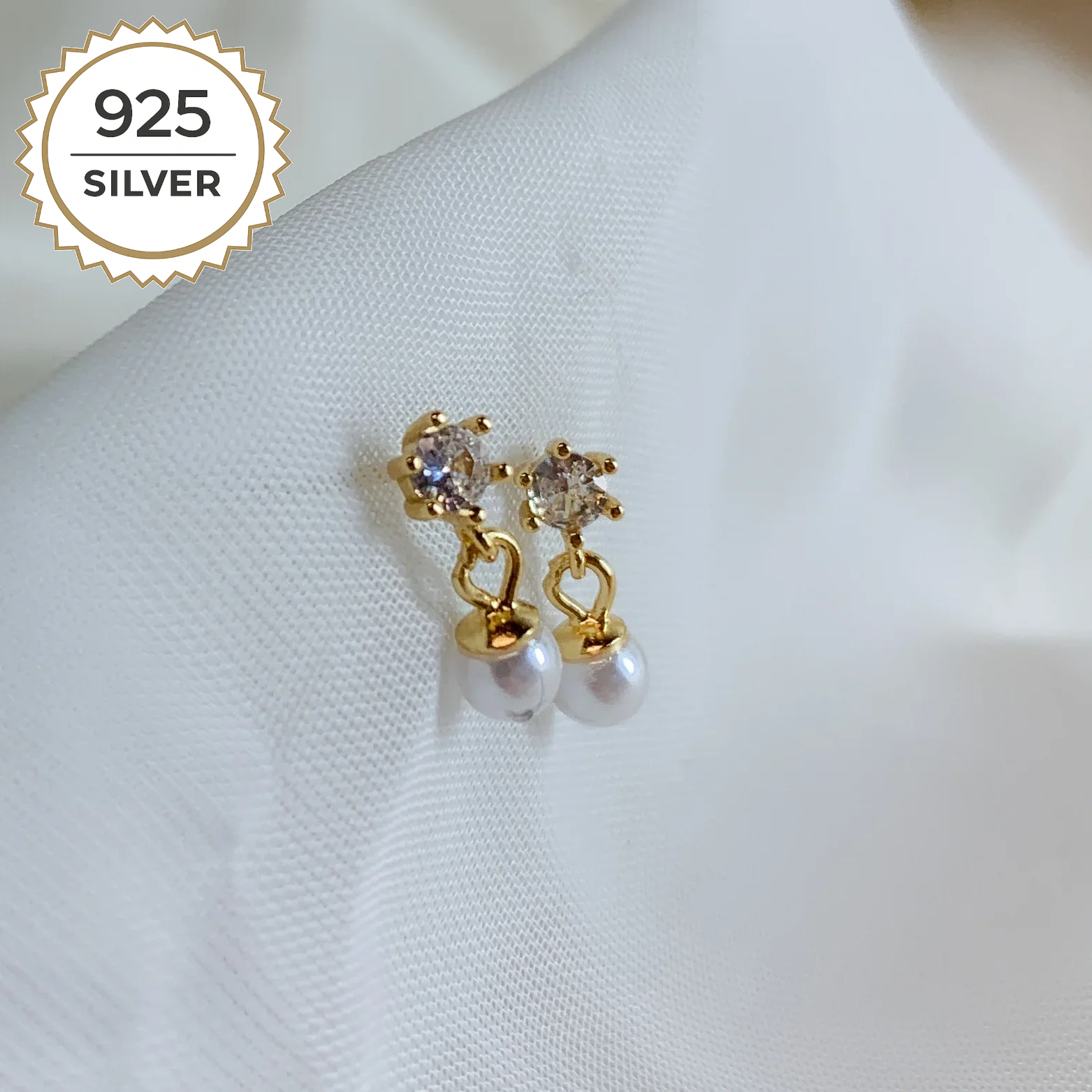 Badged - ELIZA STUDS
