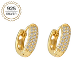 Badged - JANA HUGGIE HOOPS 1,2CM