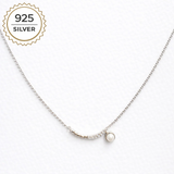 Badged - SERENE ARC NECKLACE