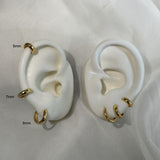 MIA BOLD HOOPS 5mm