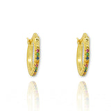 FRIDA RAINBOW HOOPS 1,3CM