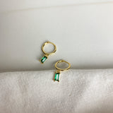BURCU HOOPS 1,1CM - FÜNF FARBVARIANTEN