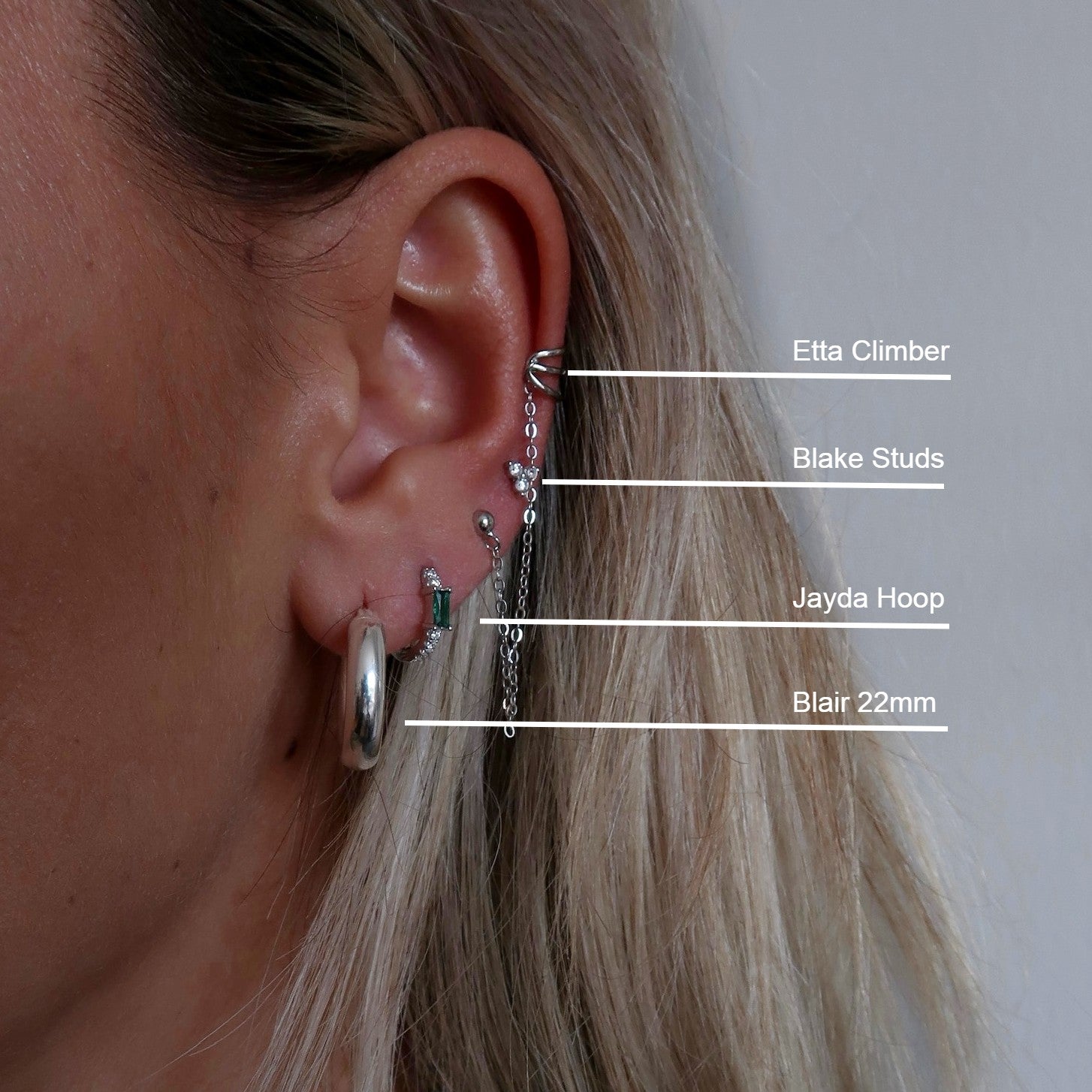 BLAKE STUDS - VIER FARBVARIANTEN