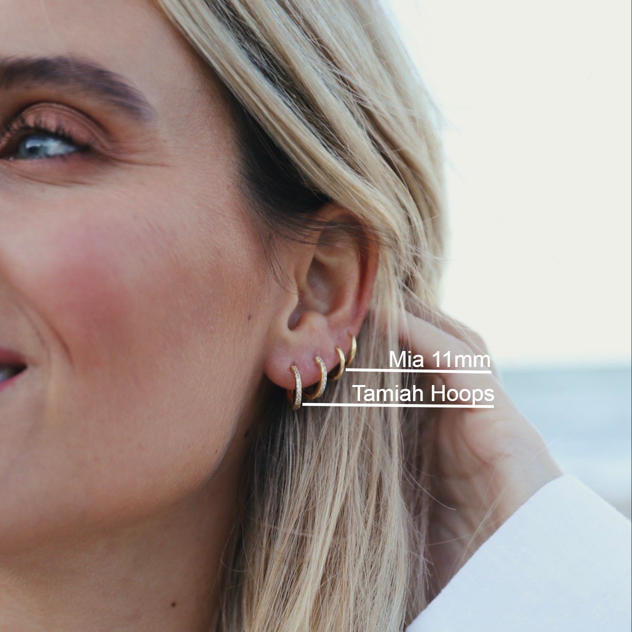 MIA HOOPS 1,1CM