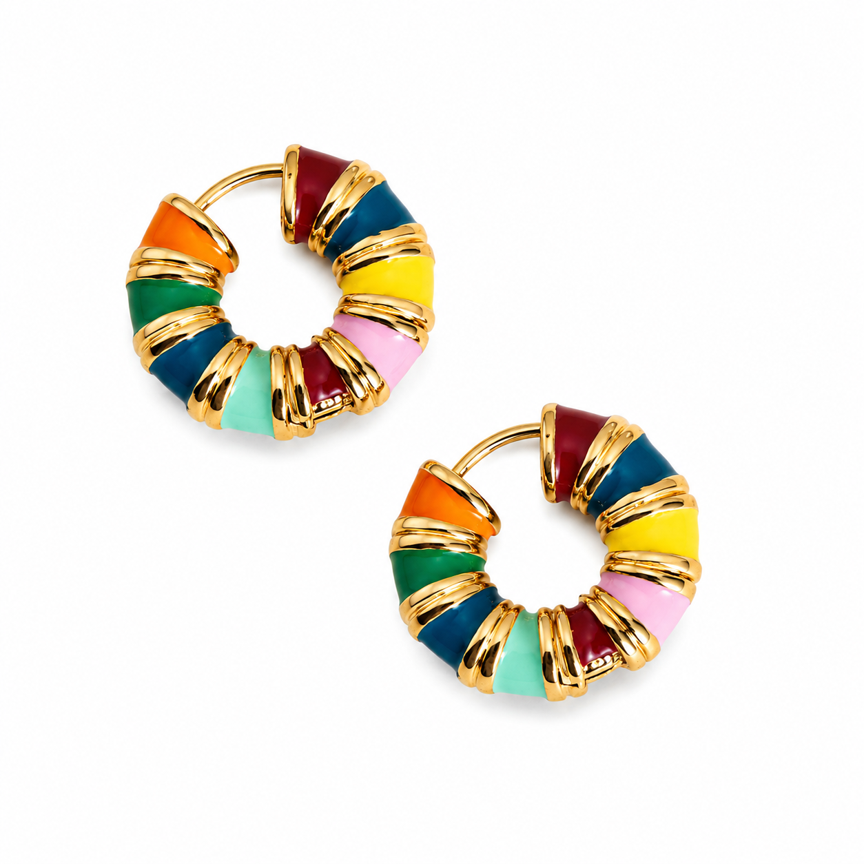 MARBELLA MOSAIC HOOPS