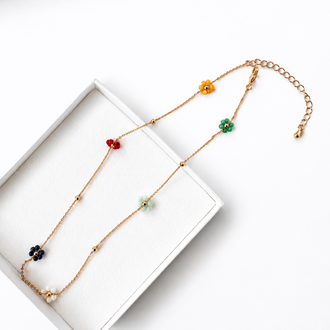 RAINBOW BLOOM NECKLACE