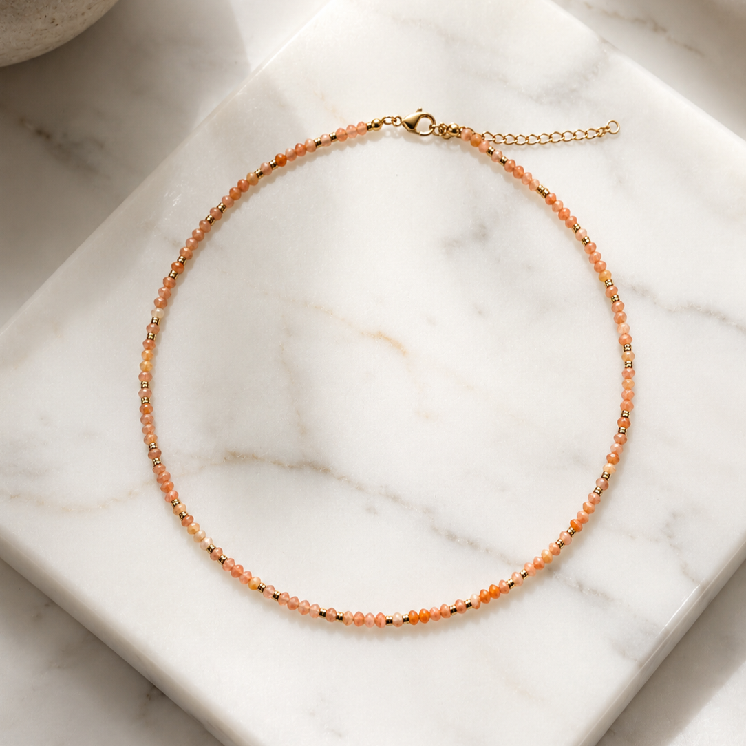 CORAL WHISPER NECKLACE