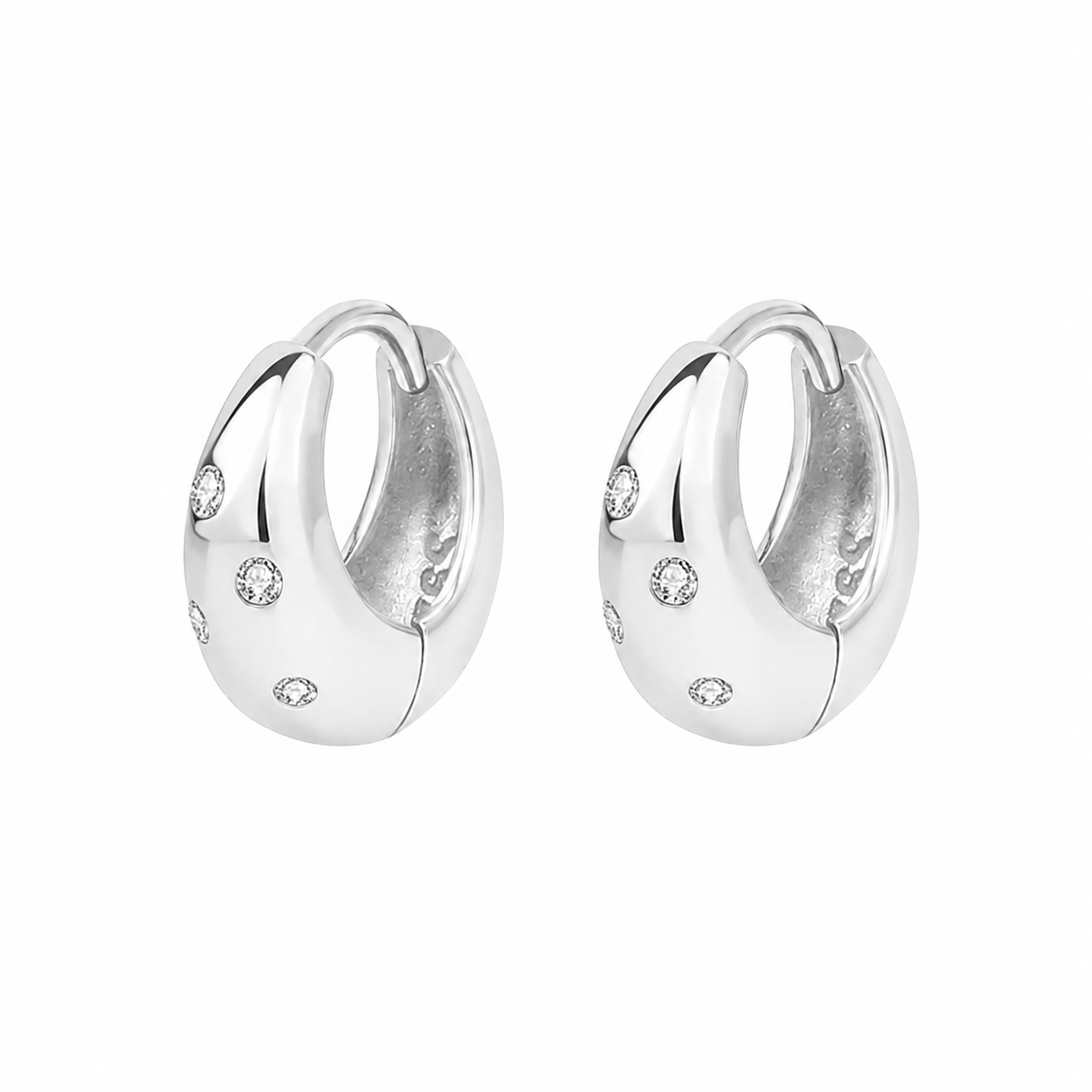 AIMEE HUGGIE HOOPS 1,2CM