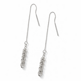 CLAIRE PEARL THREADER EARRINGS