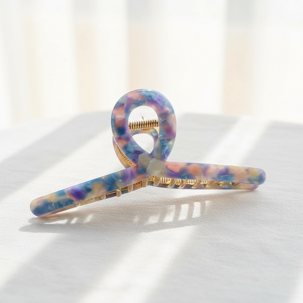 Shiney Blue Haarclip