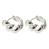 CHUNKY CROISSANT HOOPS 2CM