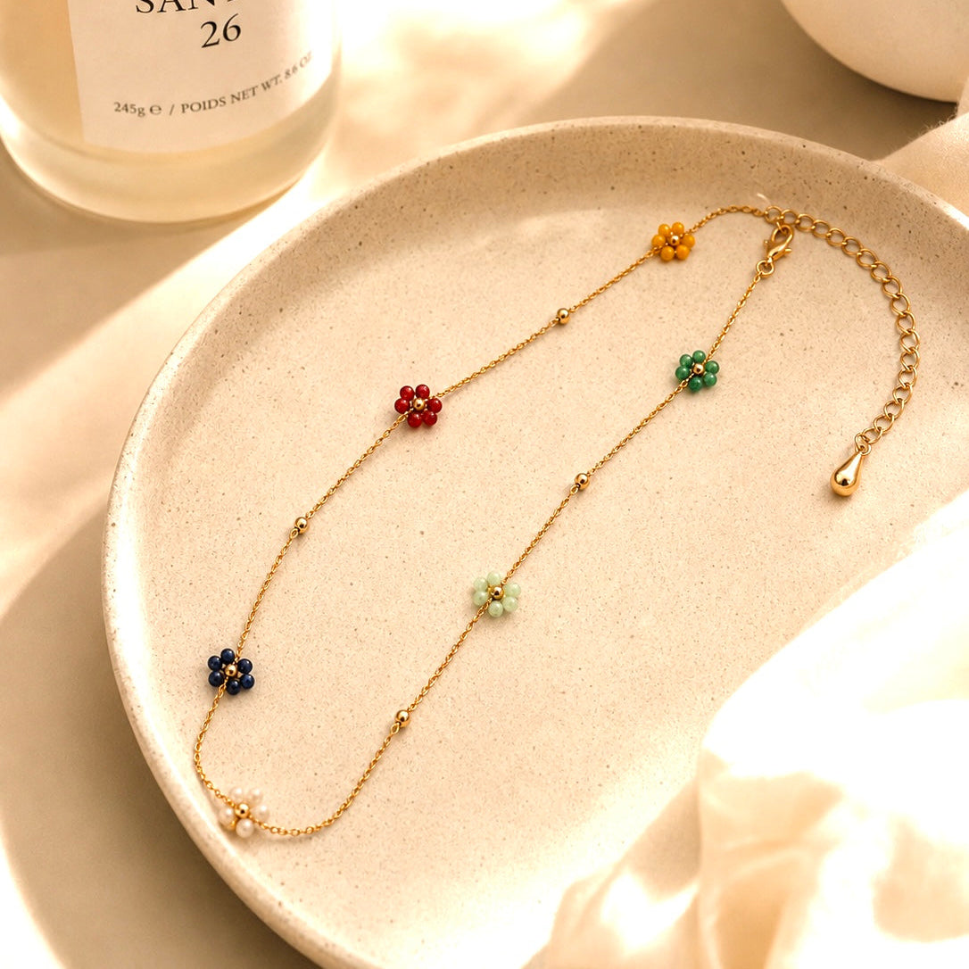 RAINBOW BLOOM NECKLACE