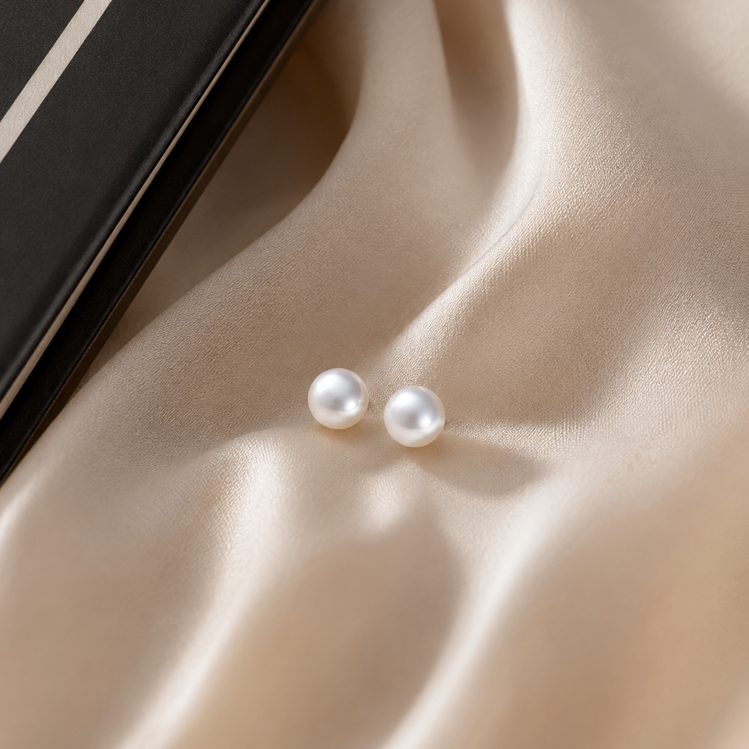 NOA MINI PEARL STUDS