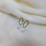 ANTIBES PEARL HOOPS