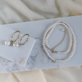 ANTIBES PEARL HOOPS