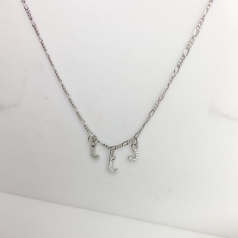INITIAL PIPER NECKLACE