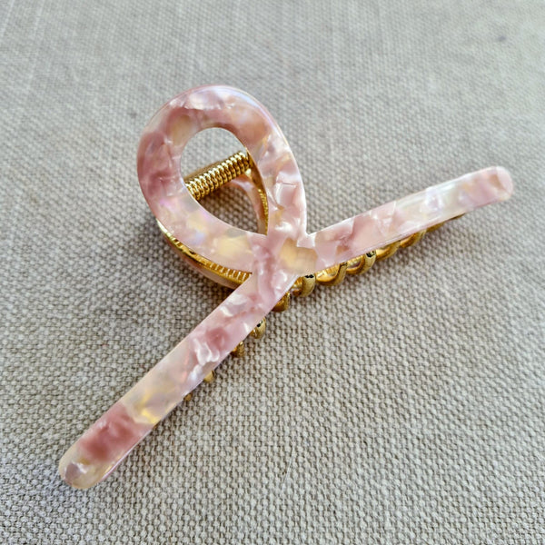 Shiney Rose Hairclip