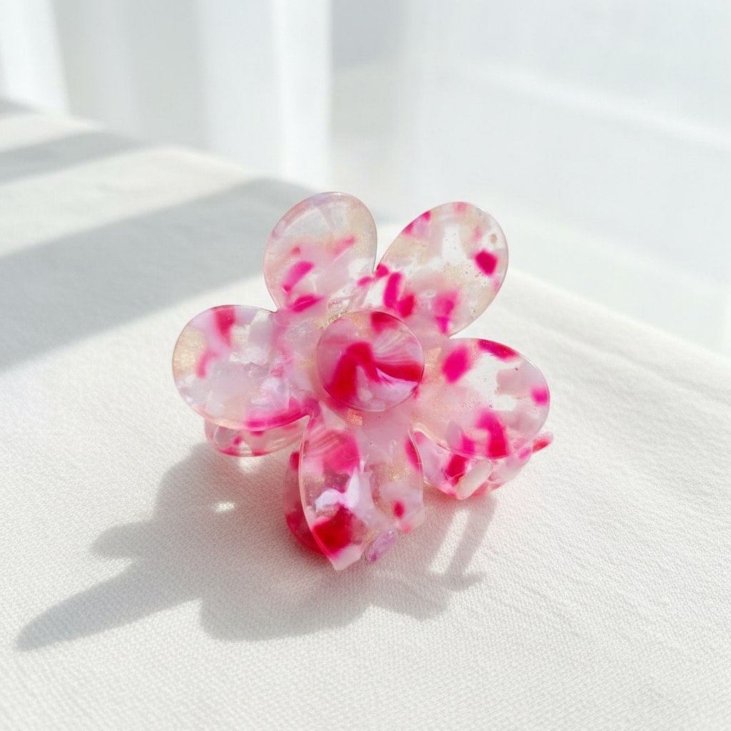 Pink Blossom Hairclip