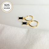 Badged - BURCU HOOPS 1,1CM - MULTIPLE COLORS