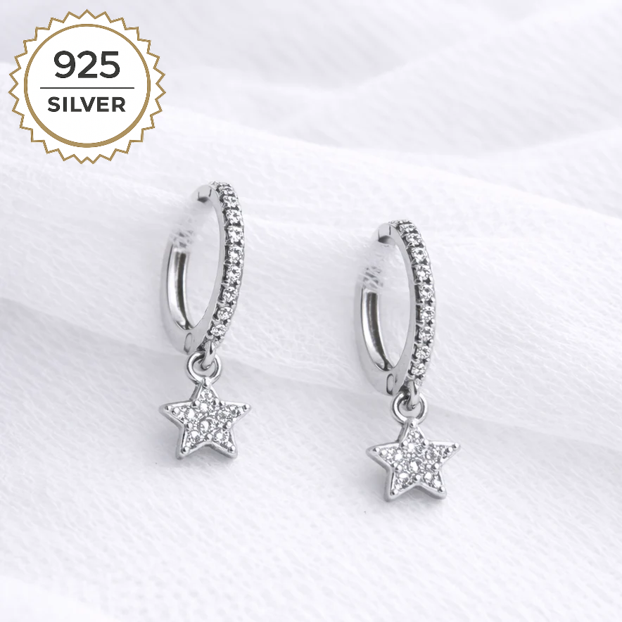 Badged - ELENA HOOPS