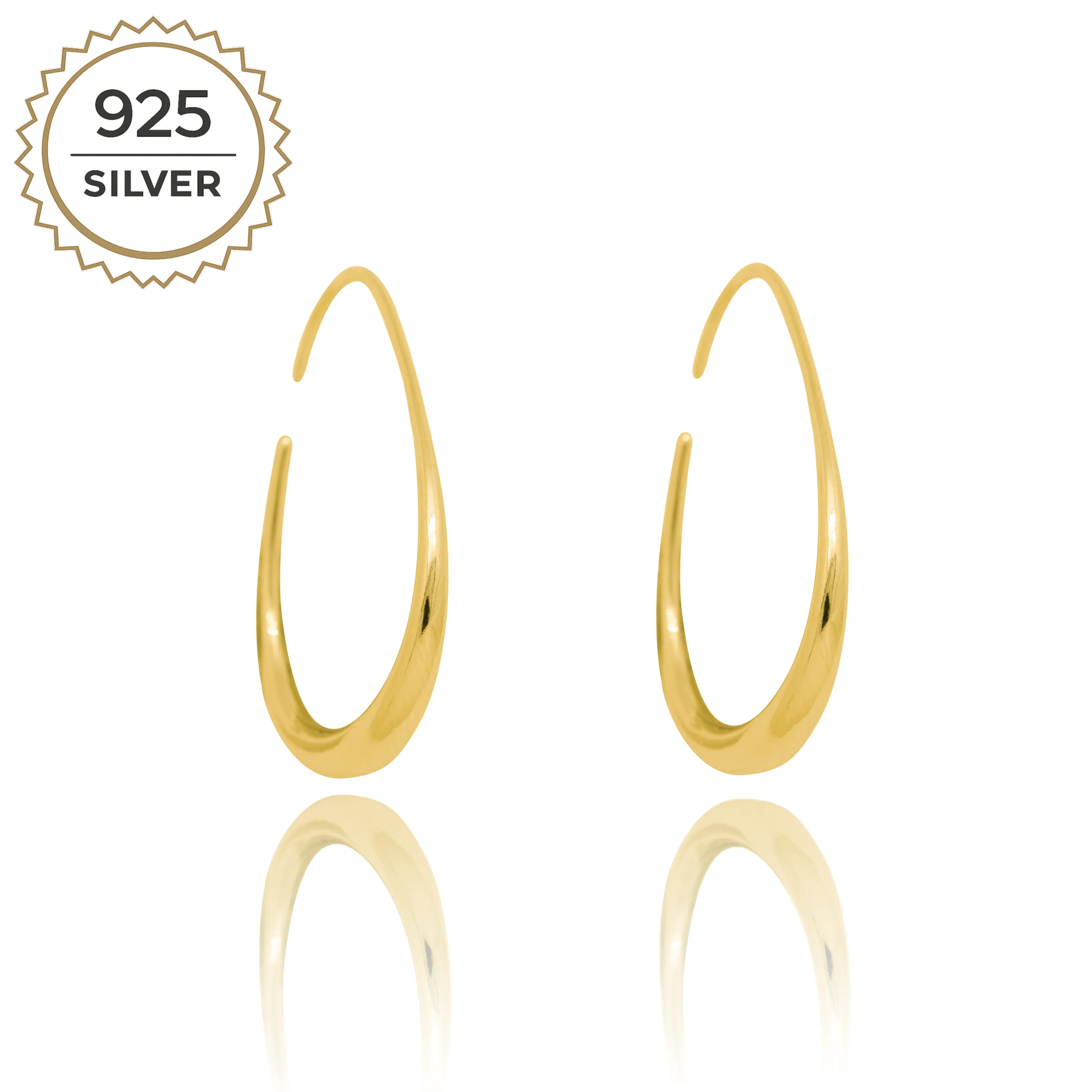 Badged - CLARA HOOPS 2,9CM
