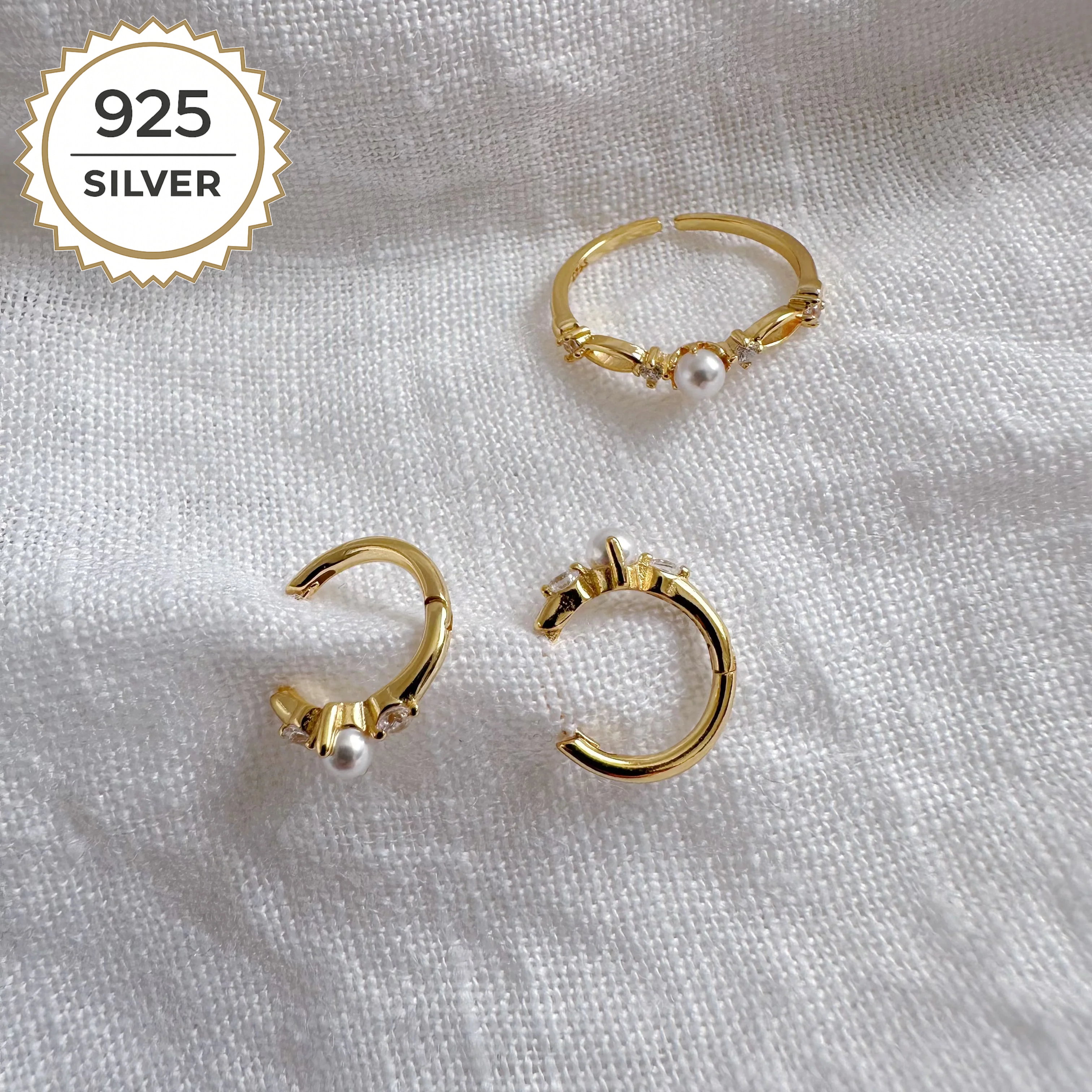 Badged - HARMONY PEARL SET