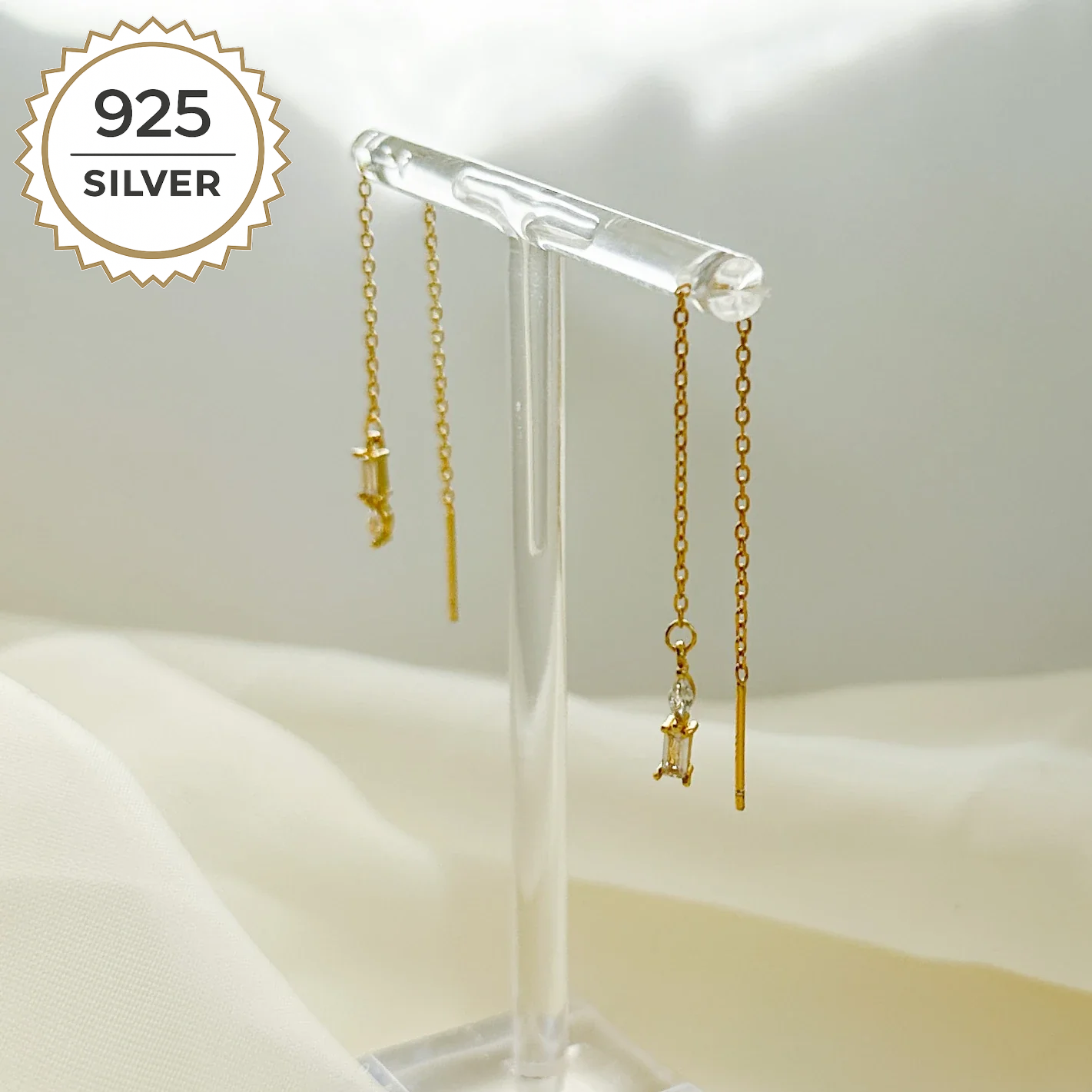 Badged - JULIETTE DANGLE EARRINGS
