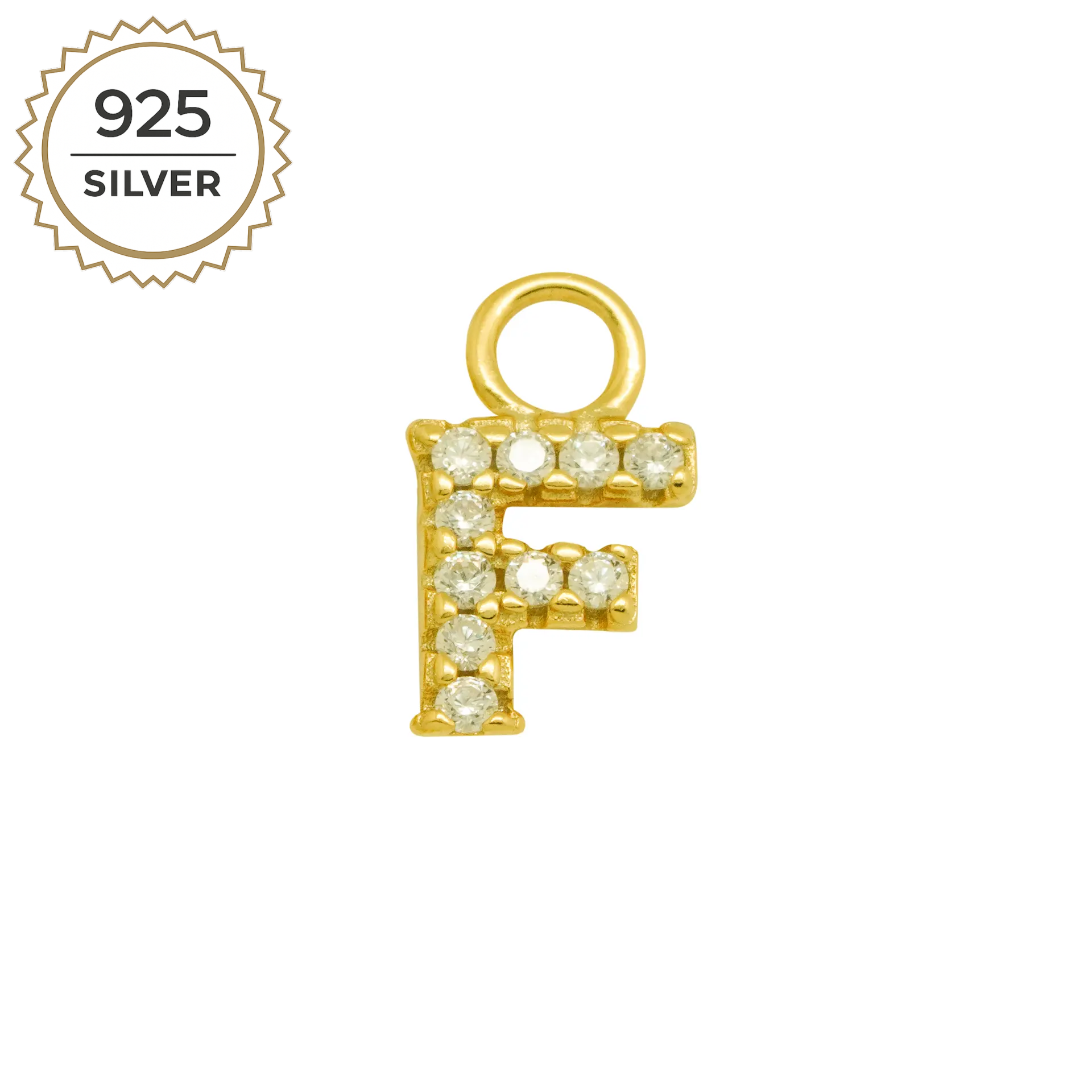 Badged - LETTER / BUCHSTABEN CHARM