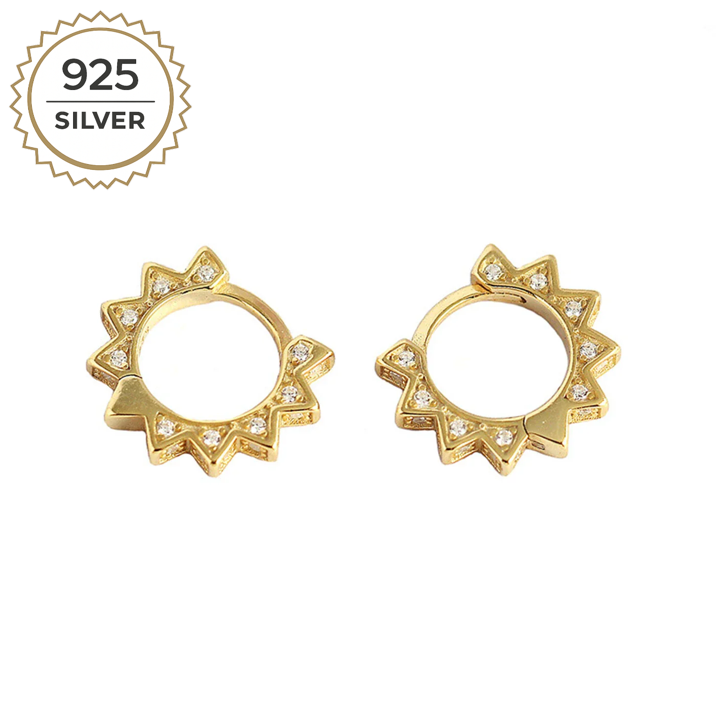 Badged - LIANE SUN HOOPS 1,2CM