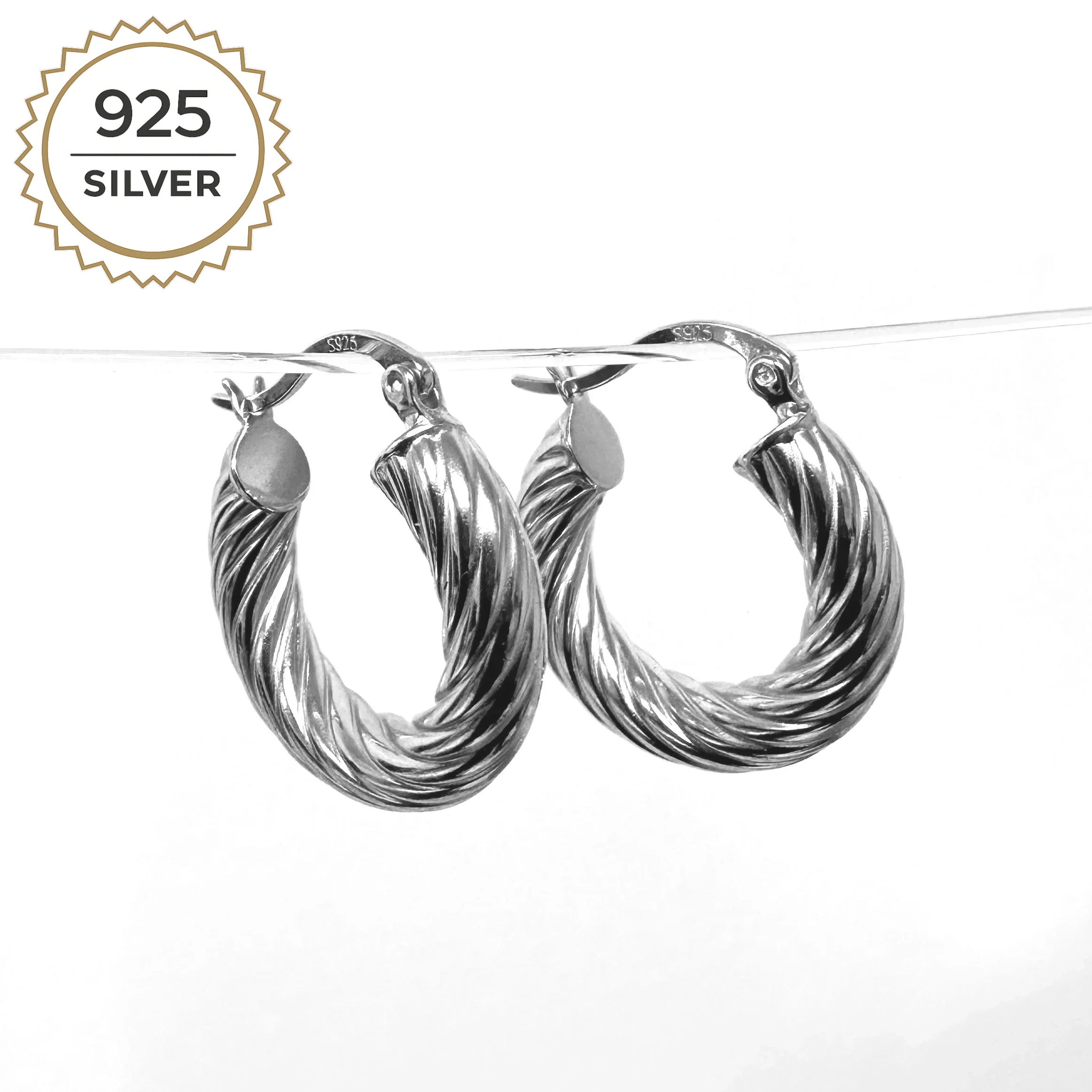 Badged - NIRA HOOPS 2CM
