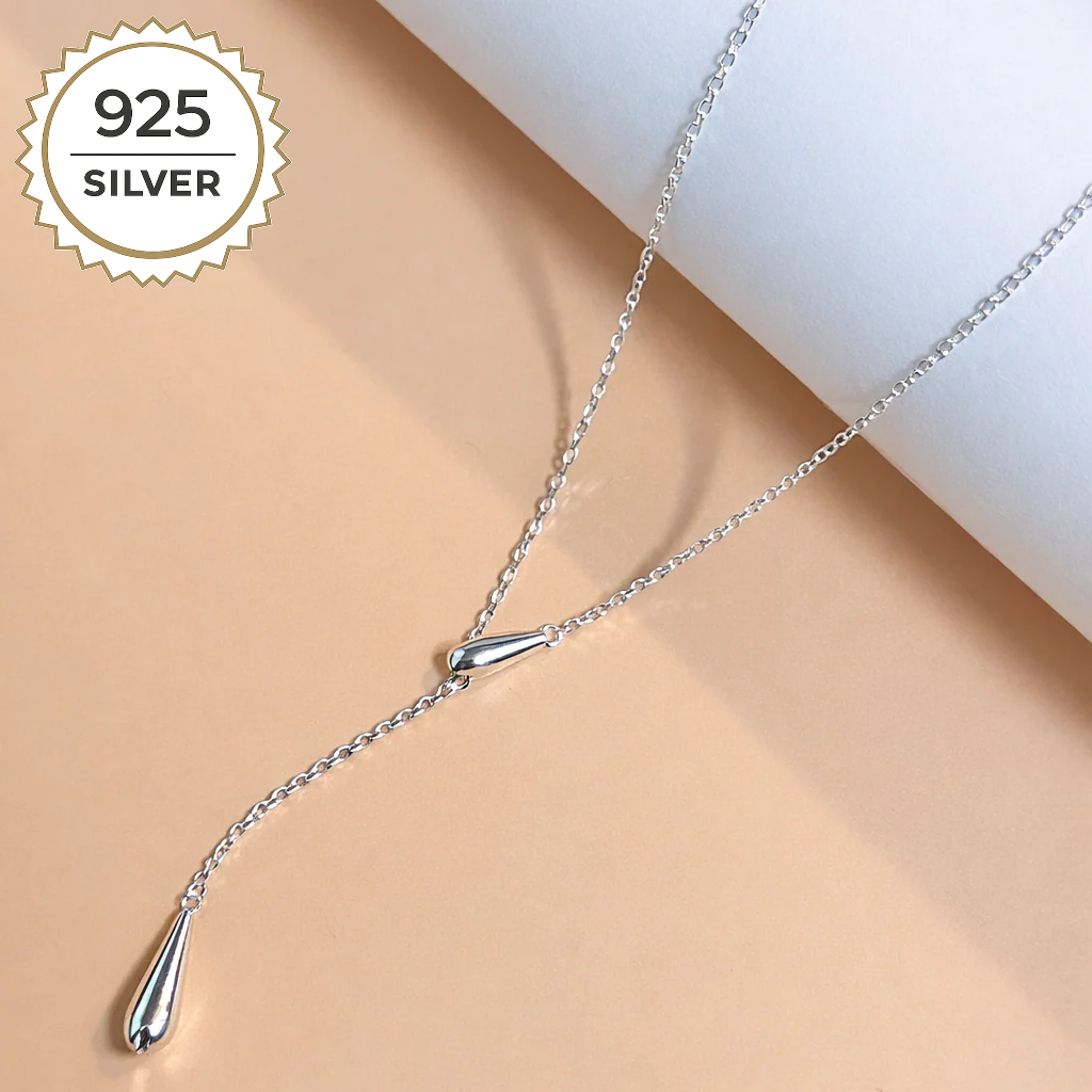 Badged - LIV TEARDROP NECKLACE