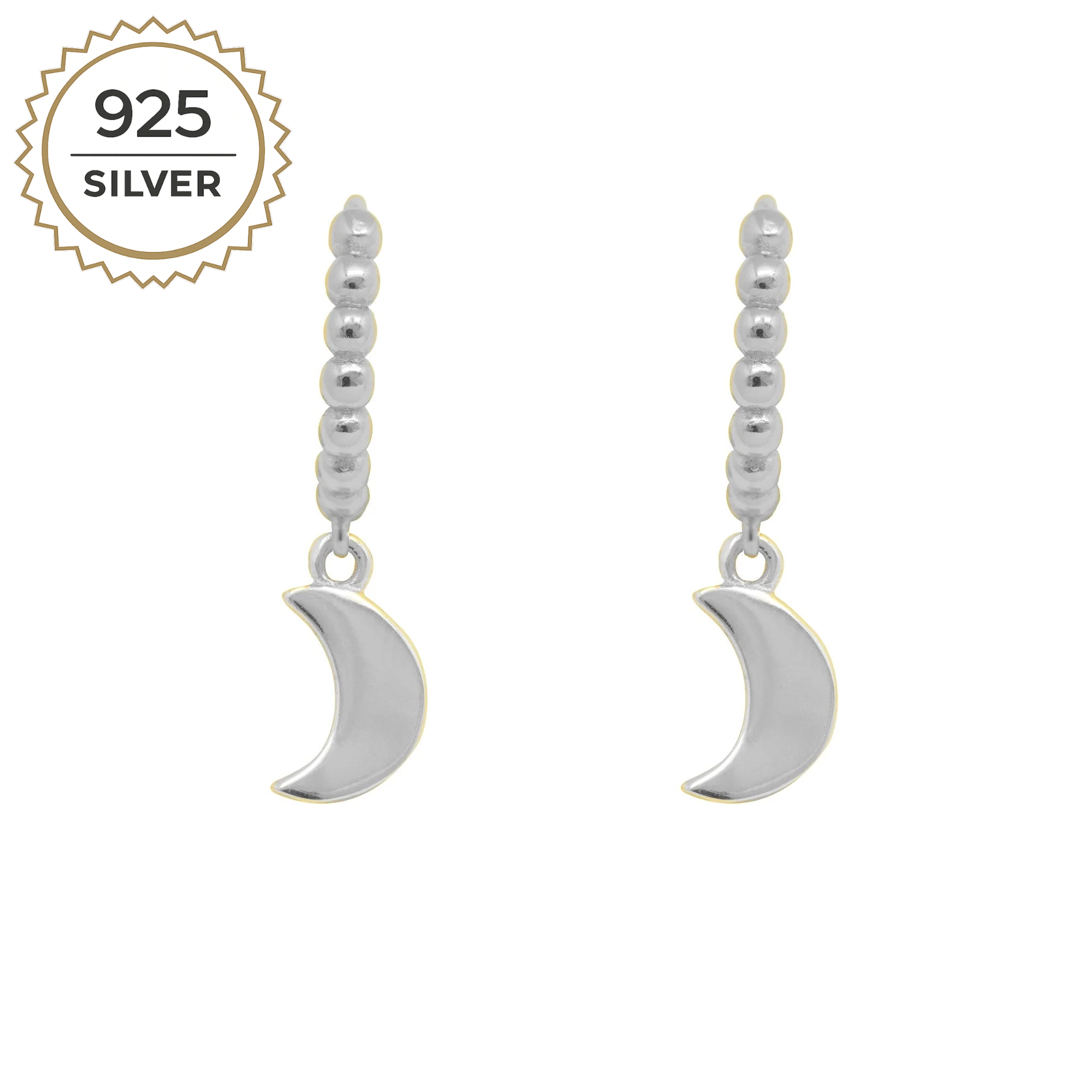 Badged - LUNA HOOPS 1CM