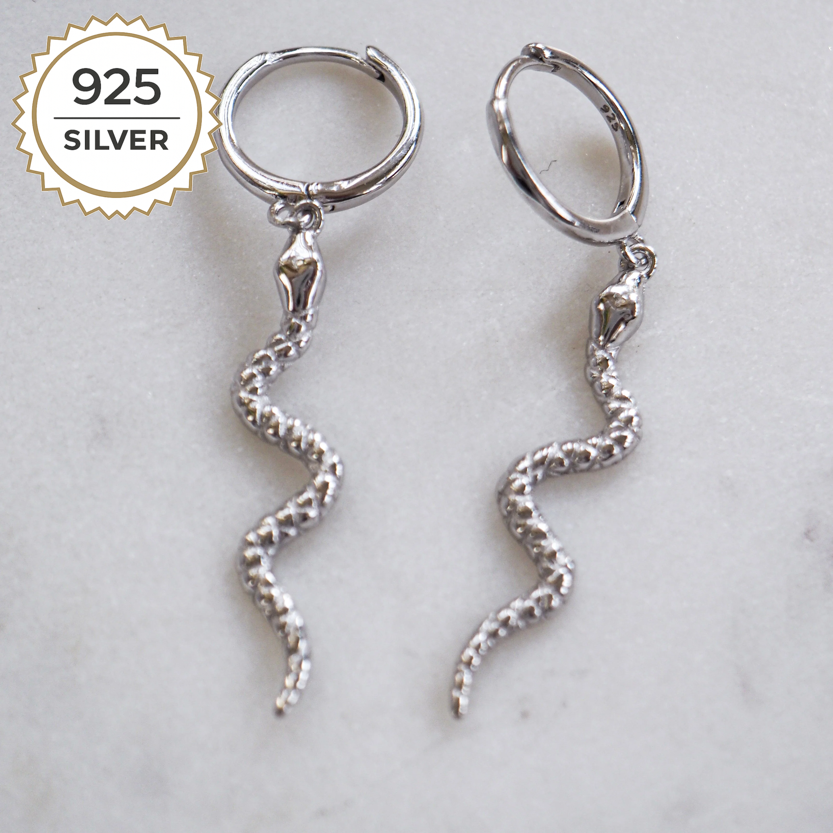 Badged - SERENITY HOOPS 1CM