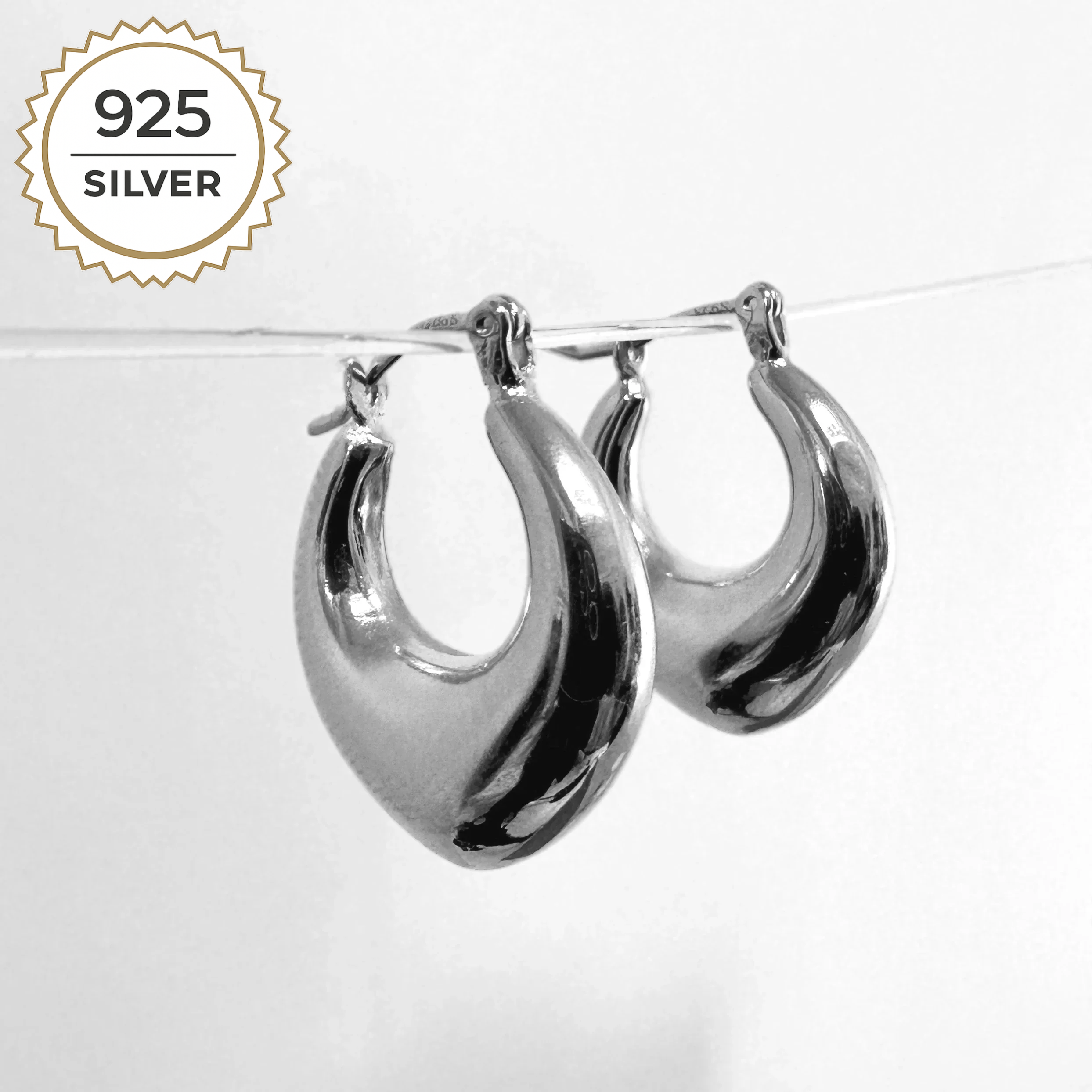 Badged - VIVI HOOPS 2,4CM