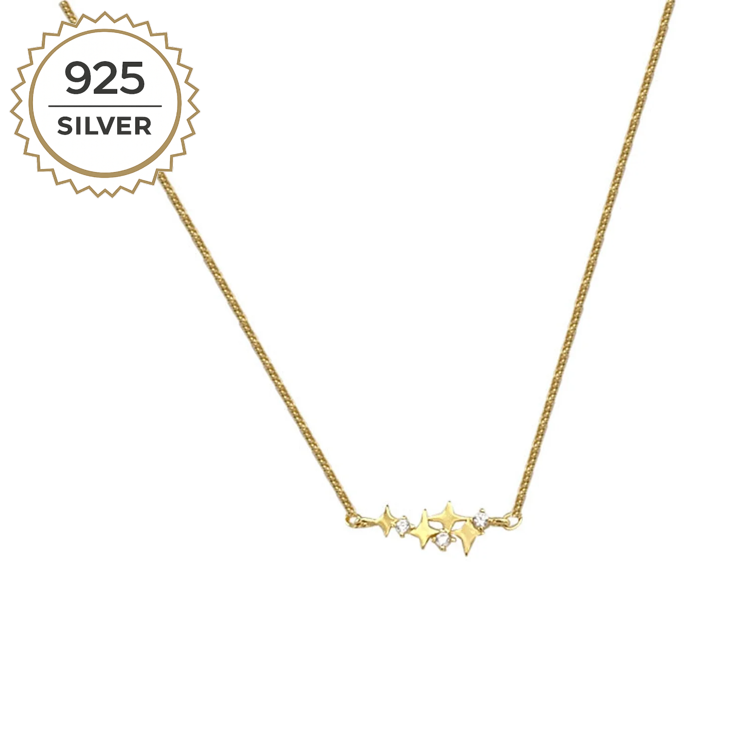 Badged - ASTRID STARS NECKLACE