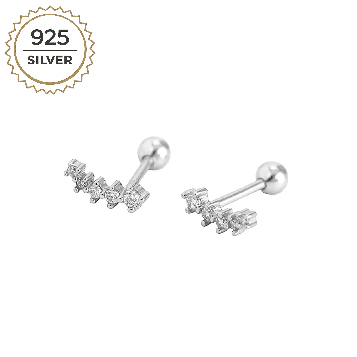 Badged - AURORA STUDS