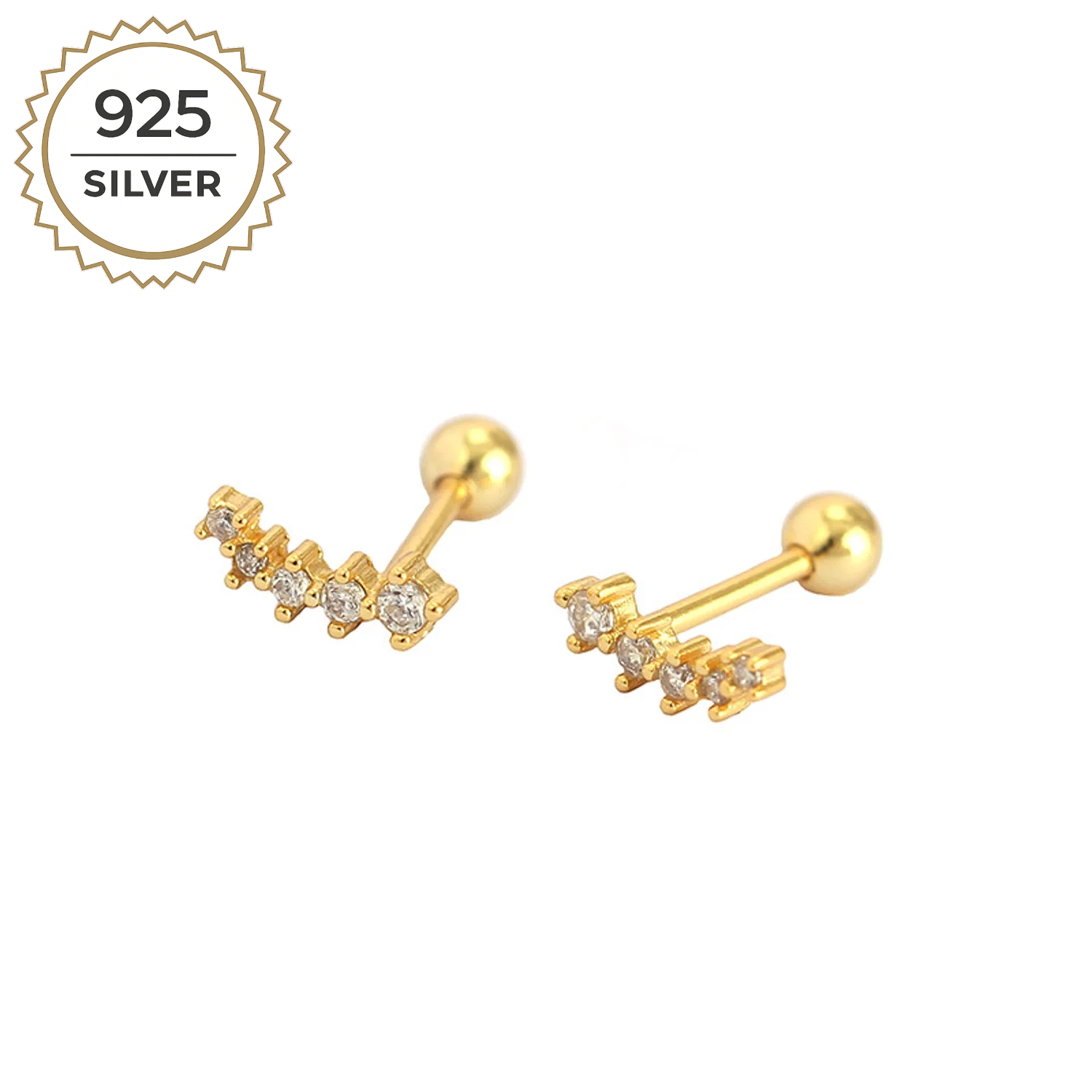 Badged - AURORA STUDS