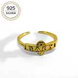 Badged - BABY SIGNET RING