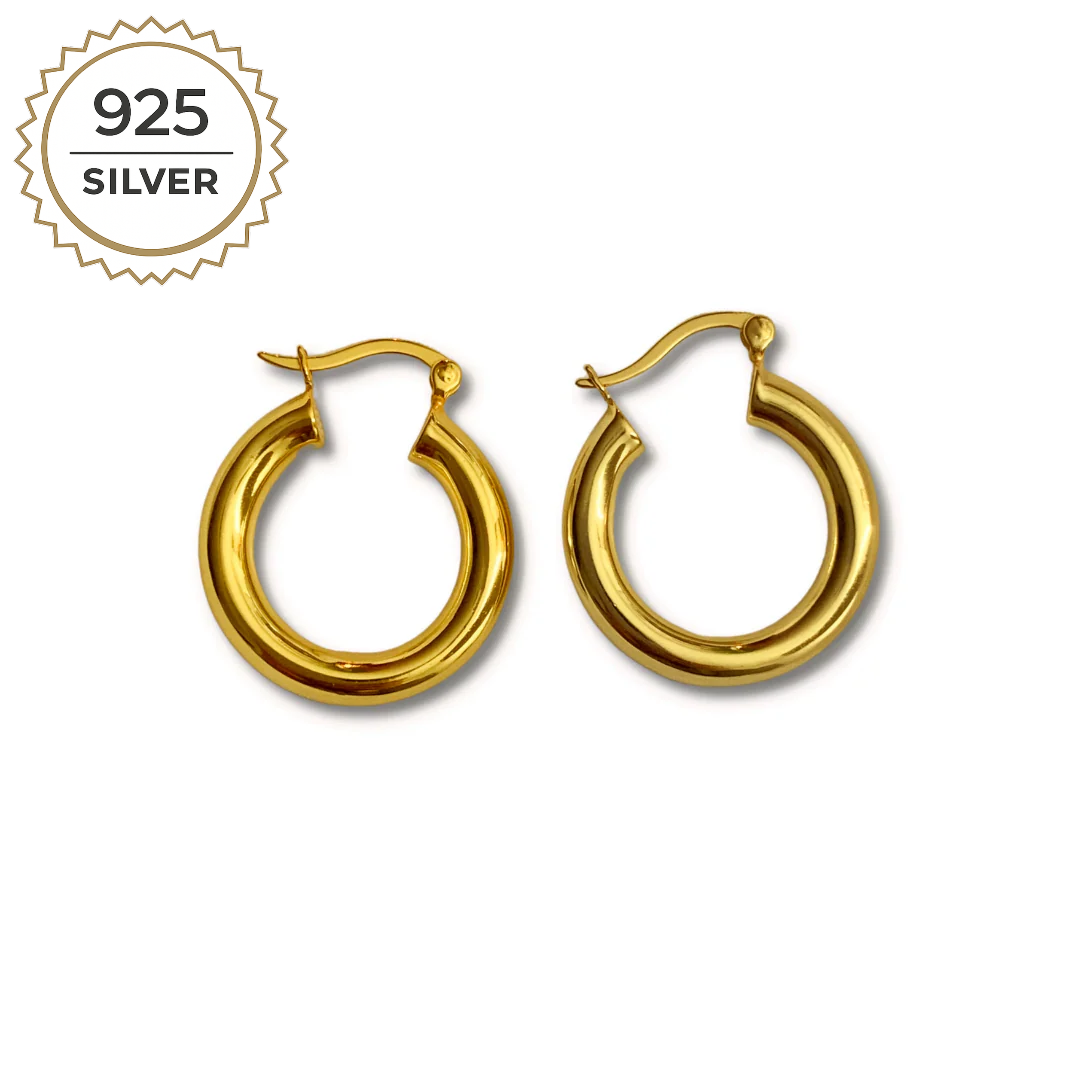 Badged - BLAIR CHUNKY HOOPS 1,8CM
