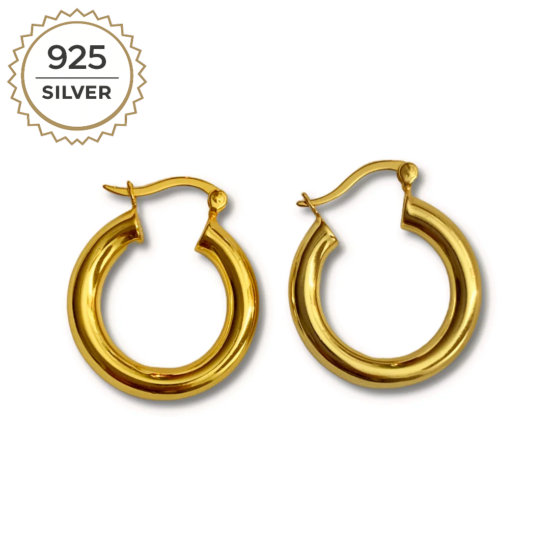 Badged - BLAIR CHUNKY HOOPS 2,2CM