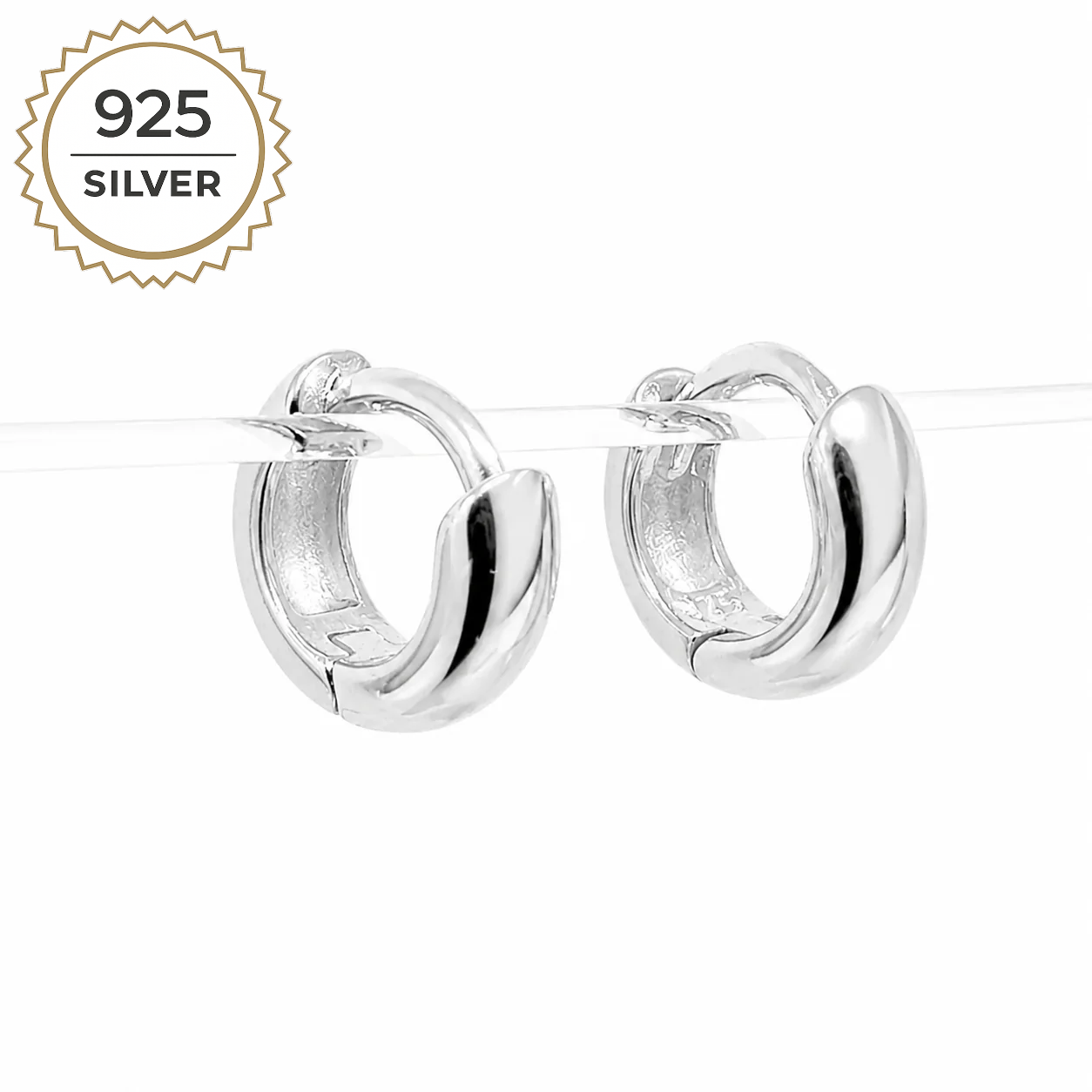 Badged - MIA BOLD HOOPS 7mm