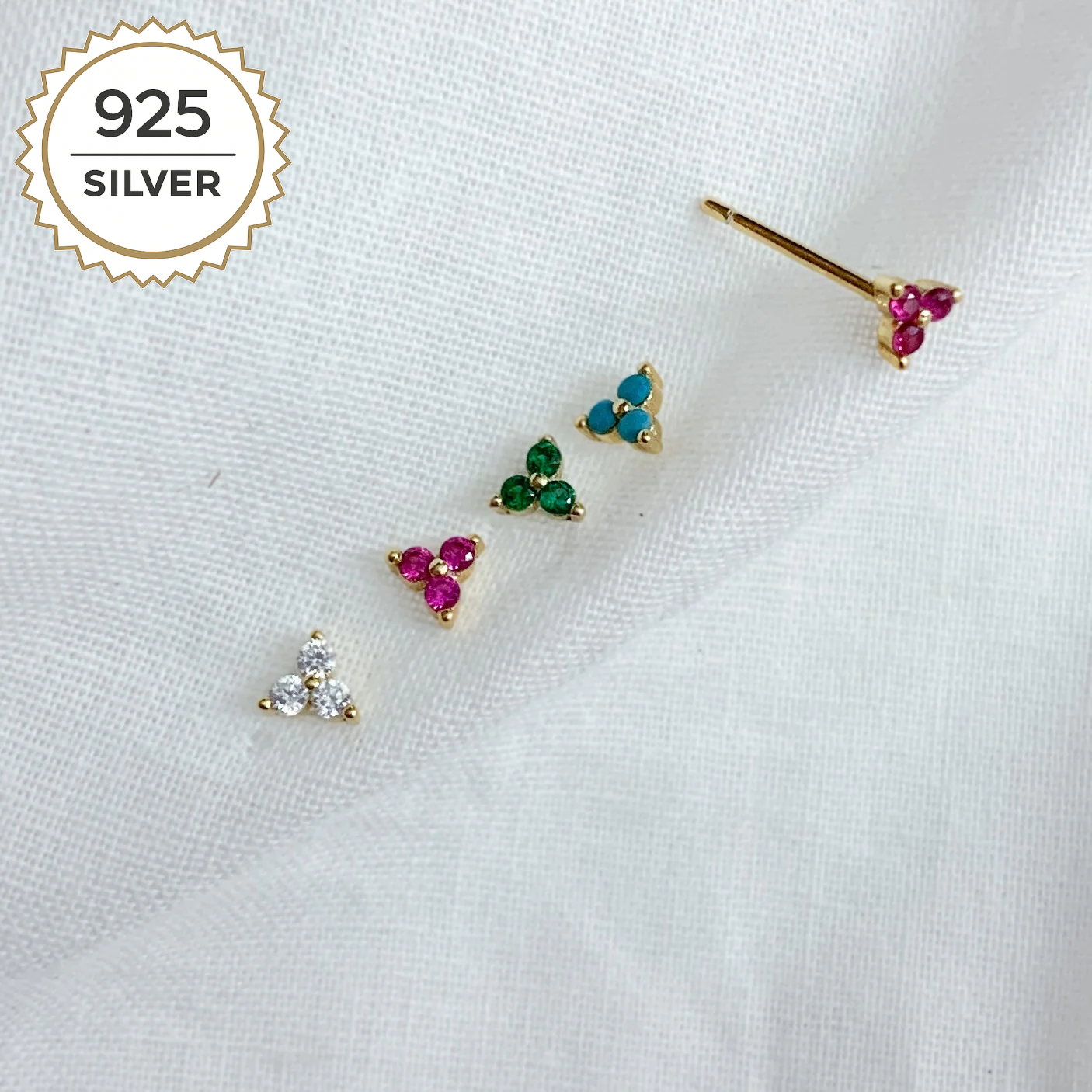 Badged - BLAKE STUDS - MULTIPLE COLORS