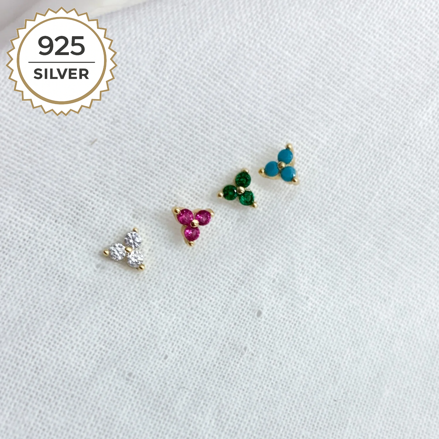 Badged - BLAKE STUDS - MULTIPLE COLORS