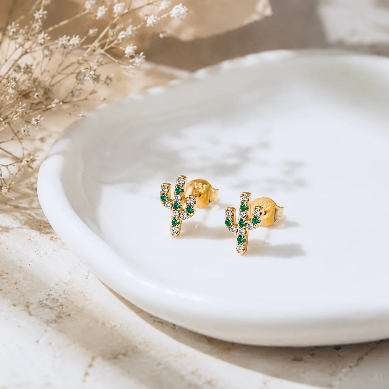 Badged - SEDONA CACTUS STUDS